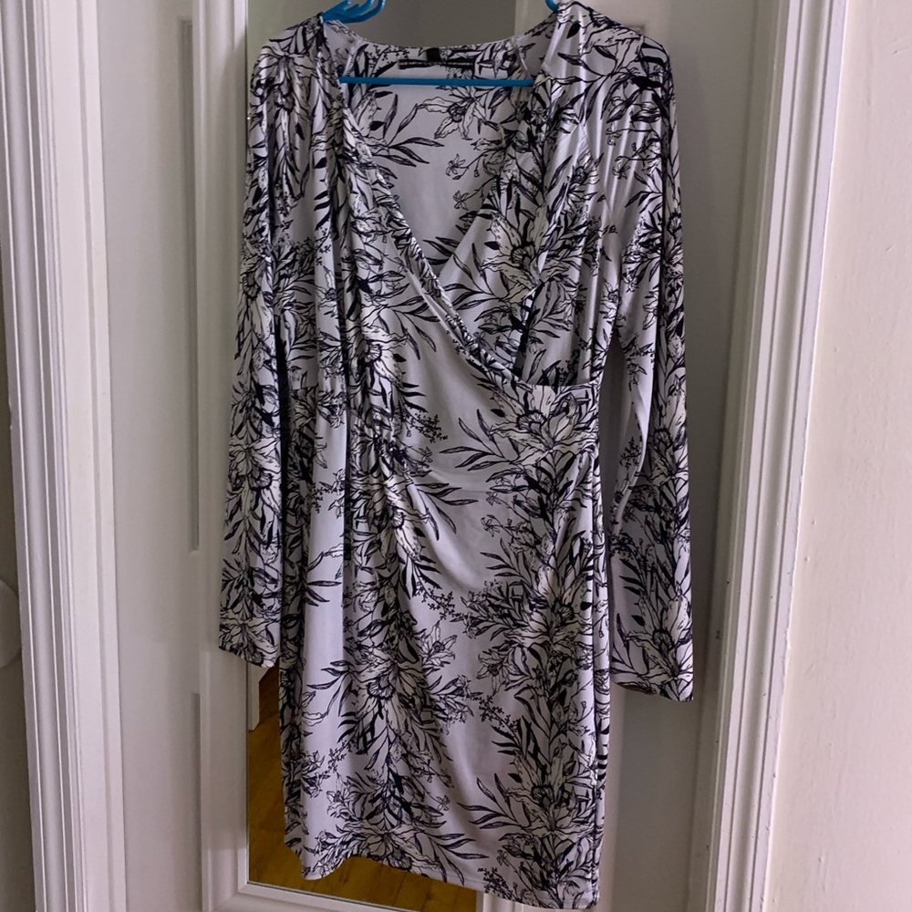 Guess Periwinkle Blue Floral Dress